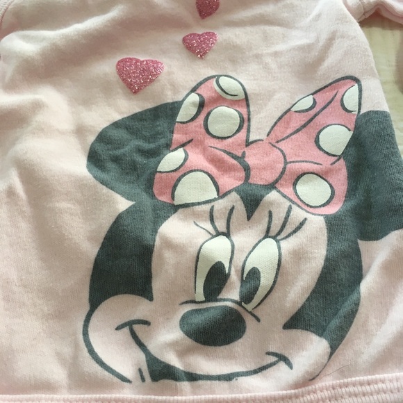 6m (4/$20) Minnie Mouse Onesie/Sweater Set - Picture 5 of 10